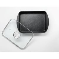 רוסטר 21*29 ס"מ עם כפתור ארומה Mineral Stone סולתם