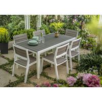 פינת אוכל לגינה כולל 6 כיסאות ללא מסעדי ידיים KETE