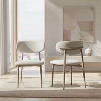 זוג כיסאות לפינת אוכל סמבה גוון אבן HOME DECOR