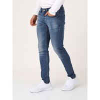 ג'ינס כחול קלאסי צמוד ברגל