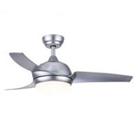 מאוורר תקרה "PARISLED 42 כסף CW 25W