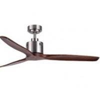 מאוורר תקרה "AIR 52 ניקל מט/כנפיים עץ