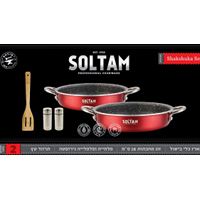 מארז מחבתות שקשוקה ואביזרים SOLTAM