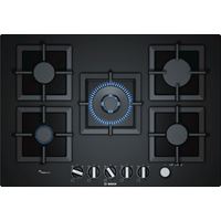 כיריים גז 5 להבות זכוכית שחורה Bosch PPQ7A6M20Y