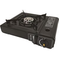 כירת גז בודדת שחור לקמפינג/פיקניק/טיולים