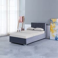 מיטת יחיד מעוצבת עם ארגז מצעים HOME DECOR דגם אמיל