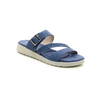 סנדלים עם רצועה אלכסונית מחוררת