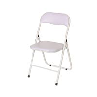 שישיית כסאות מתקפלים צבע לבן דוחה מים