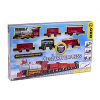 ערכת רכבת "המערב הפרוע" עם אורות וצלילים