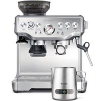 מכונת אספרסו ומטחנת פולי קפה Breville BES875