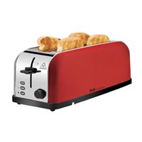 מצנם 4 פרוסות Sol סול דגם SL-3417 אדום