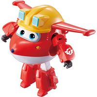 ג'ט עם כובע של בנאי משנה צורה מרובוט למטוס