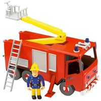 כבאית הצלה  יופיטר ודמות של סמי הכבאי עם 2 קונוסים