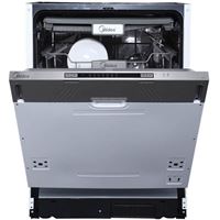 מדיח כלים רחב אינטגרלי מלא MIDEA דגם WQP12-7713E