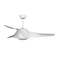 מאוורר תקרה "TEXAS 52 לבן עם שלט גוף תאורה CCT