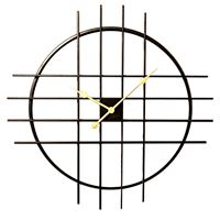 שעון קיר מעוצב ממתכת מבית H.KLEIN