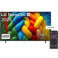 טלוויזיה חכמה "LG 86NANO80A6A 4K NanoCell AI 86