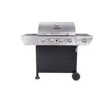 גריל גז עם 4 מבערים וכירת צד בעוצמה 48,500BTU