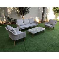 מערכת ישיבה תלת מראטן דגם BER‏ מבית H.KLEIN