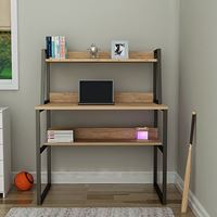 עמדת עבודה עם שולחן כתיבה וספרייה Tudo Design