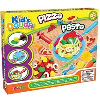 ערכת בצק לילדים להכנת ארוחה דמיונית של פיצה ופסטה