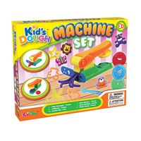 ערכת בצק לילדים-מכונה עם שבלונות ואביזרים ליצירה