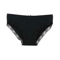 שלישיית תחתוני תחרה לאישה עשוי 95% כותנה ו- 5% אולסטן