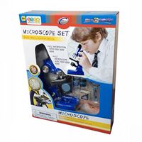 מיקרוסקופ קטן לילדים 33 חלקים לחווית מעבדה ביתית!