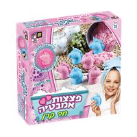 ערכת יצירה DIY להכנת פצצות אמבטיה חד קרן יפות ומפנ