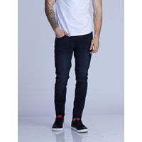 ג'ינס סקיני כחול שחור