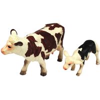 מארז חיות חווה- פרה ועגל National Geographic