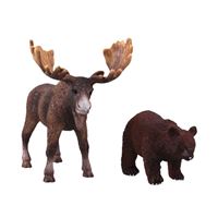 מארז חיות בר- צבי ודוב National Geographic