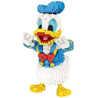 משחק הרכבה עם 1670 מיני אבני בנייה- דונאלד דאק