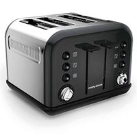 מצנם 4 פרוסות שחור 242031 Morphy Richards