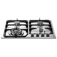 כיריים גז 4להבות NDG71X Delonghi נירוסטה