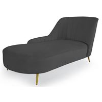 שזלונג עלמה אפור כהה מבית IDESIGN