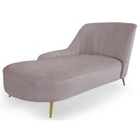 שזלונג עלמה בצבע סגול לילך מבית IDESIGN