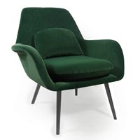 כורסת דטרויט צבע ירוק בקבוק מבית IDESIGN