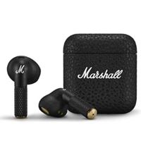 אוזניות אלחוטיות דגם Marshall Minor IV מארשל שחור