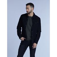 חולצת ג'ינס שחורה