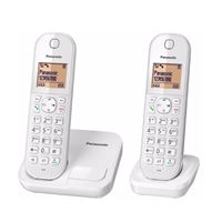 טלפון אלחוטי פנסוניק Panasonic KX-TGC412MBW לבן