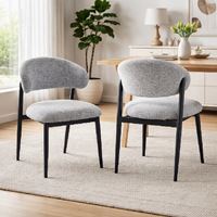 זוג כיסאות מעוצבים לפינת אוכל דגם נדב HOME DECOR