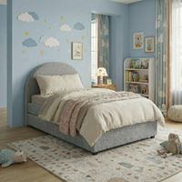 מיטת יחיד 90×190 דגם פטיו אפור HOME DECOR