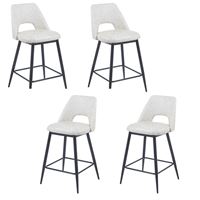 סט 4 כיסאות בר דגם ליאו בר LEONARDO