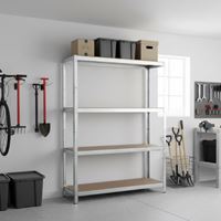 כוננית מתכת 4 מדפים Garden Top