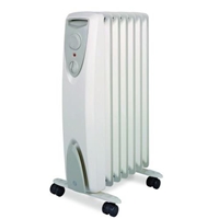 רדיאטור 7 צלעות ללא שמן דגם ECO15TLS מתצוגה