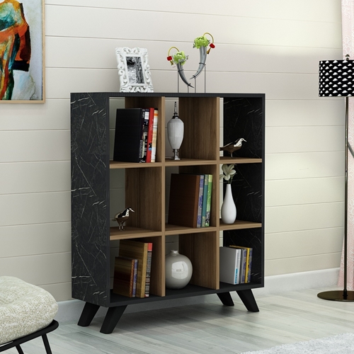 כוורת 9 תאים בגוון אורן אטלנטי שקמה TUDO DESIGN