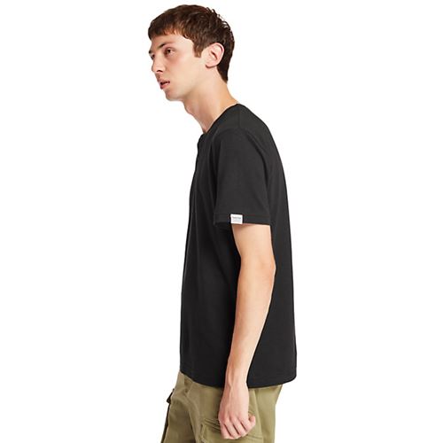 טי שירט Timberland לגברים דגם Block Logo