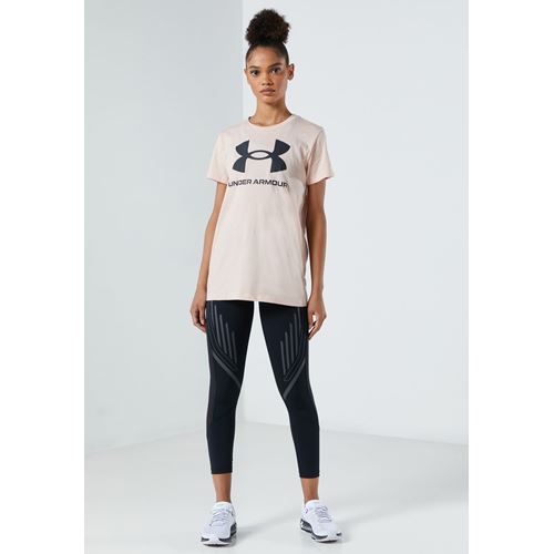 טי שירט Under Armour לנשים דגם Live Sportstyle Graphic