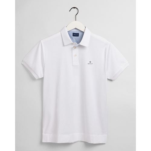 חולצת פולו Gant לגברים Mercerized Jersey SS Rugger
